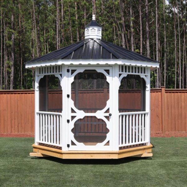 Lizella Octagon Screened Gazebo 10x10 - Image 2
