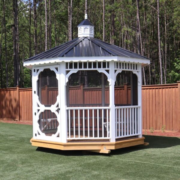 Lizella Octagon Screened Gazebo 10x10 - Image 4