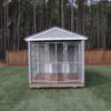 Yoder Dog Kennel 8x12 (preowned)<br>With Enamel Floor Coating - Image 3
