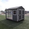Yoder Dog Kennel 8x12 (preowned)<br>With Enamel Floor Coating - Image 6