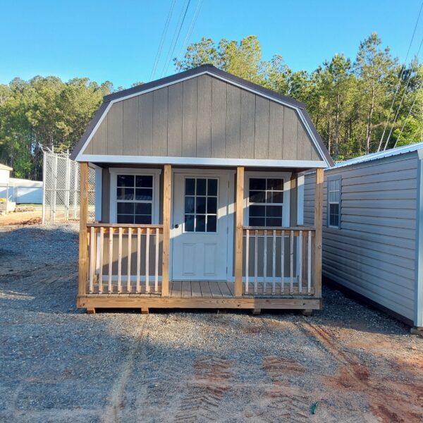 Lofted Cabin 12x20 With Standard Electrical Package - Image 2