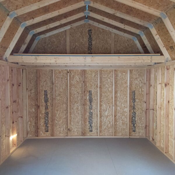 Lofted Cabin 12x20 With Standard Electrical Package - Image 5