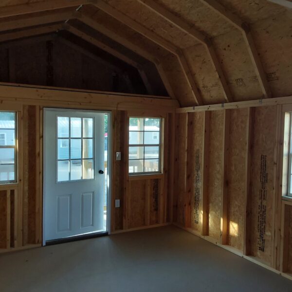 Lofted Cabin 12x20 With Standard Electrical Package - Image 6