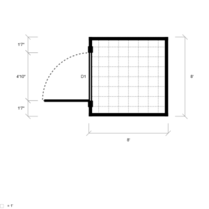 Gable Seven 8x8