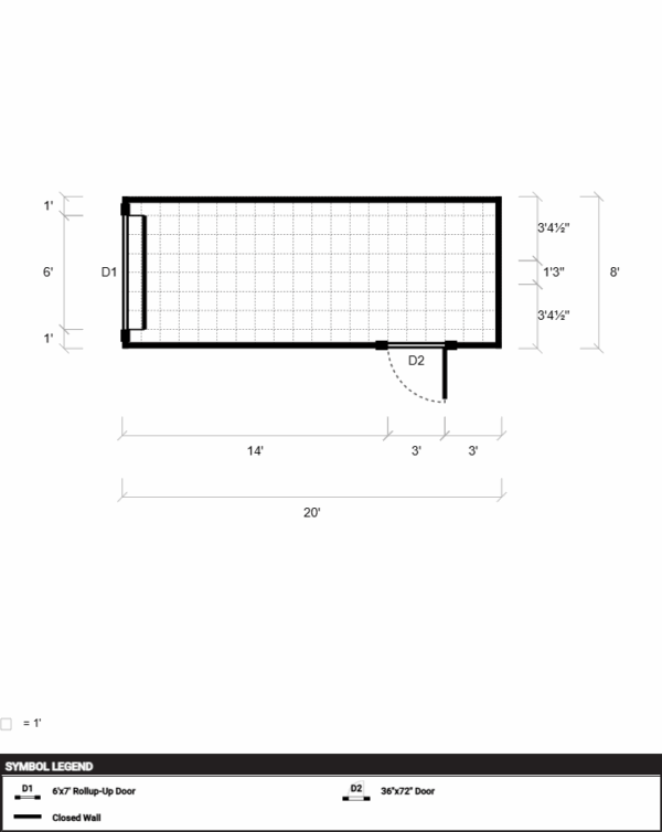 Lapsider 8x20 with Enamel Floor Coating - Image 2